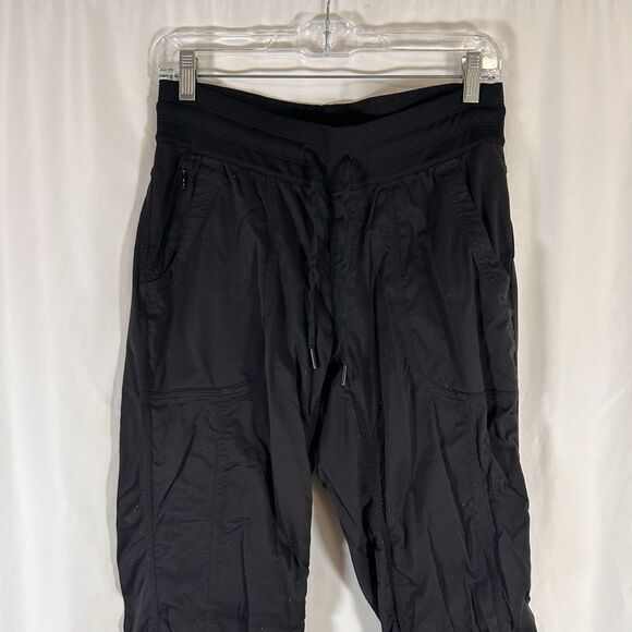North Face Jogger Pants Women's Medium Black Pull On Drawstring Lightweight - Picture 2 of 7